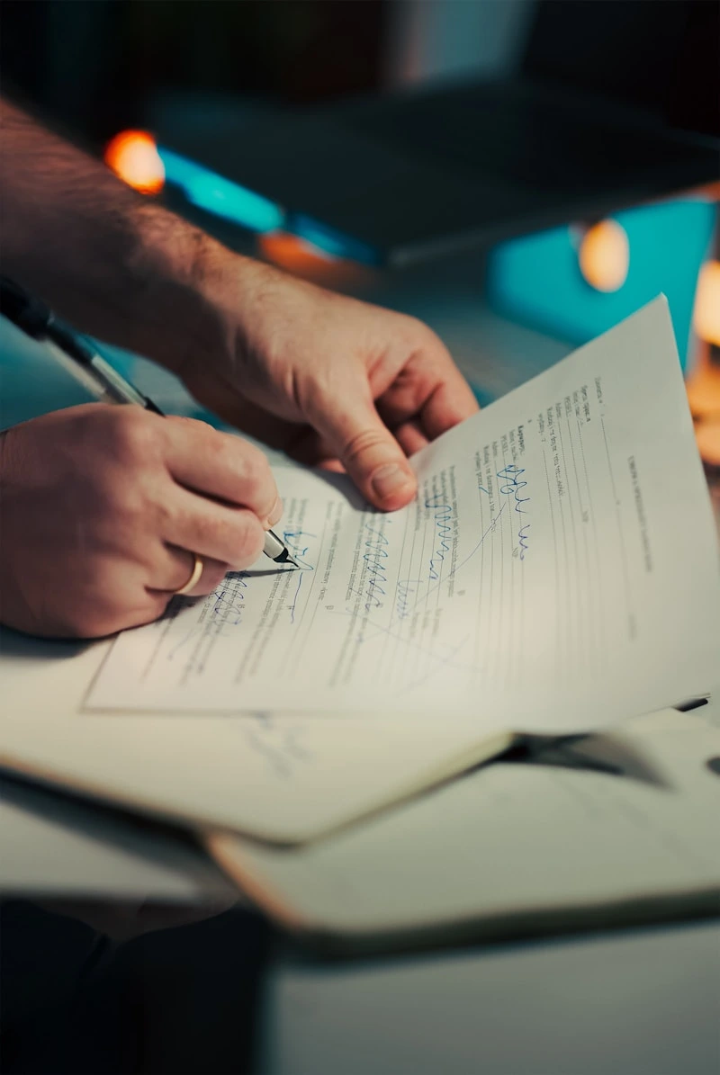 Trademark registration legal documents